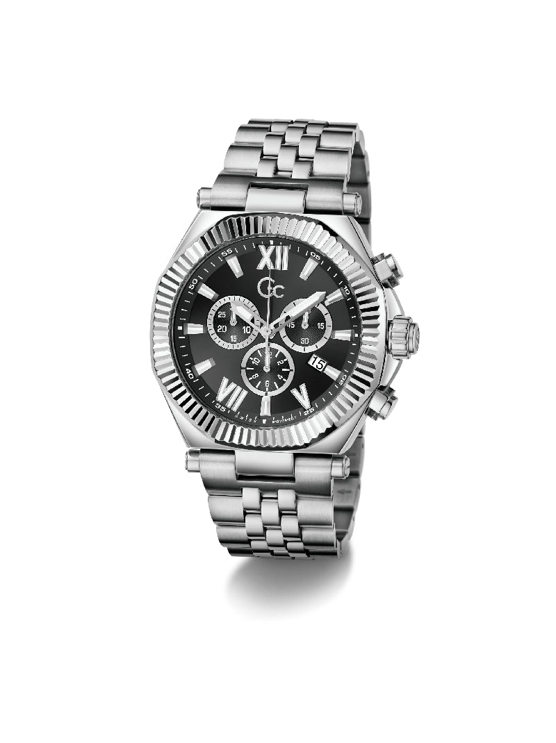 นาฬิกาข้อมือผู้ชาย Gc Atlas Chrono Metal