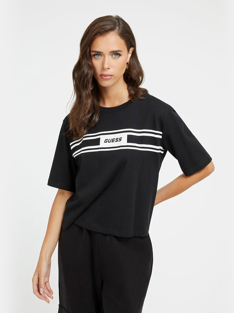 Guess crop 2024 top shirt