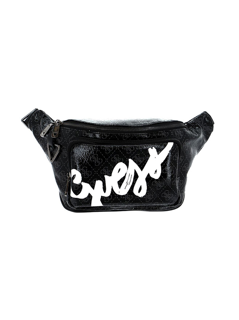 Guess bum hot sale bag black