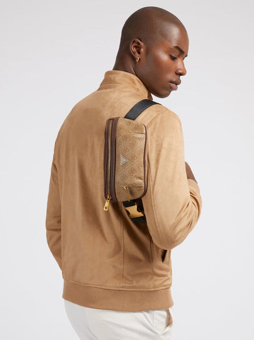กระเป๋าคาดอกผู้ชาย Vezzola Smart 4G Logo Belt Bag