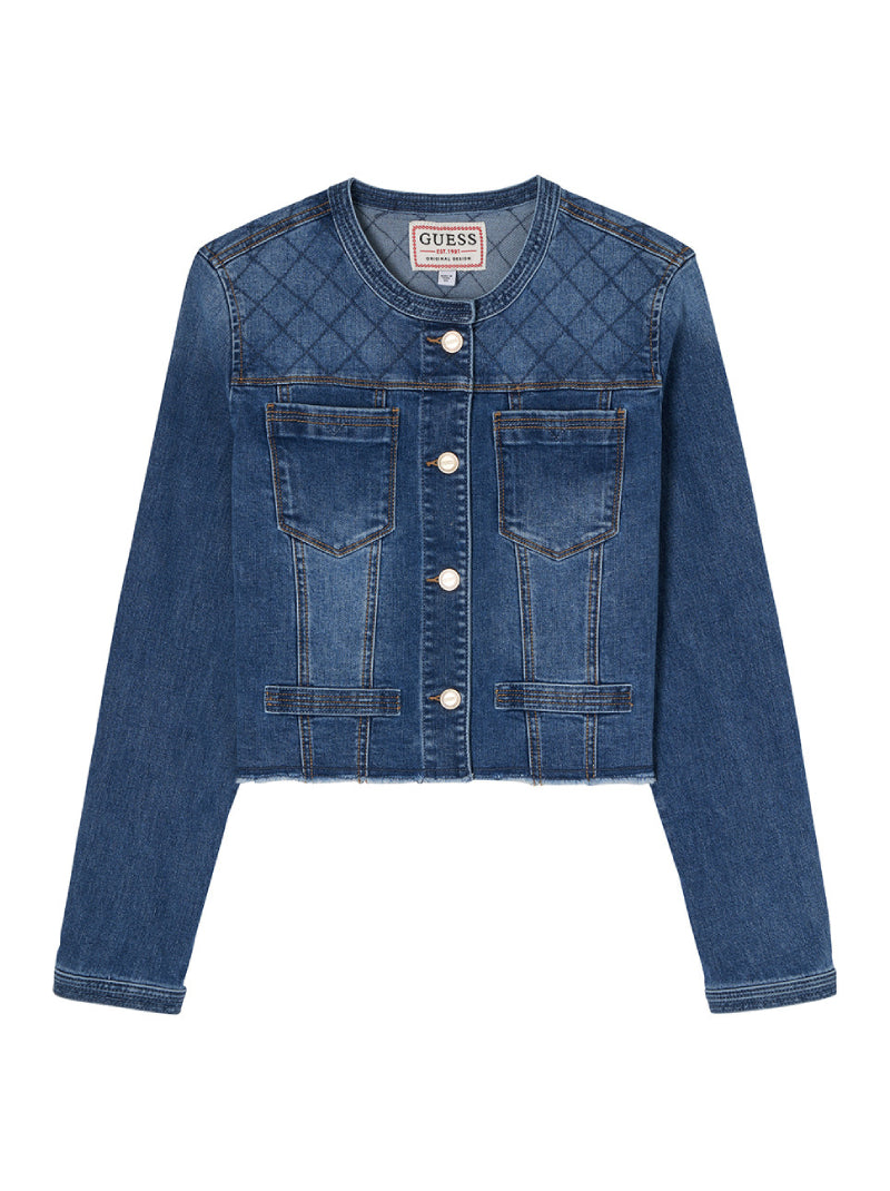 Quilting Stitch Set Denim Jacket – GUESS Thailand