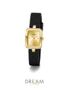 Guess Ladies Isla Black Gold Tone Analog Watch