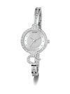 Guess Ladies Giselle Silver Tone Analog Watch