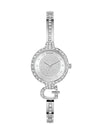 Guess Ladies Giselle Silver Tone Analog Watch