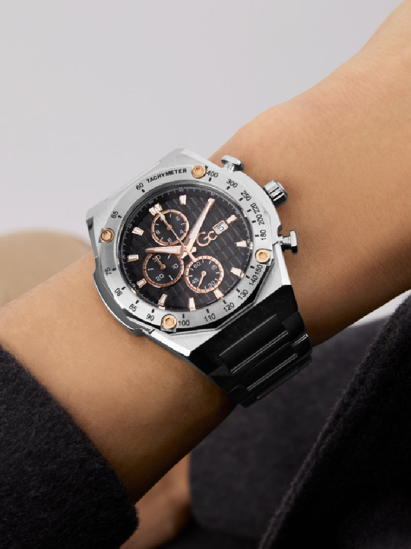 นาฬิกาข้อมือผู้ชาย Gc IdolSport Chrono Silicone | GUESS Watch