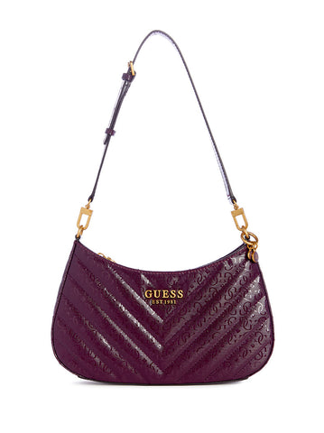 Jania Top Zip Shoulder Bag – GUESS Thailand