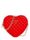 Rianee Quilt Heart Crossbody Bag