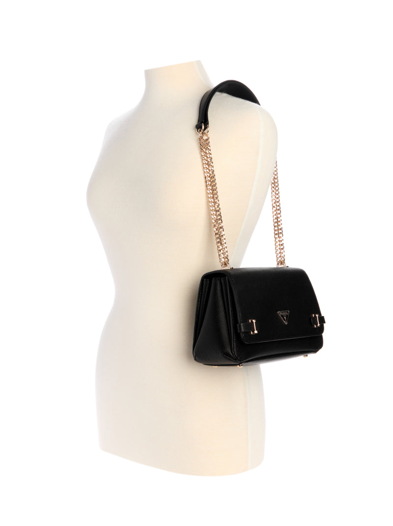 Guess YESBA CONVERTIBLE FLAP - Bandolera - Cream White