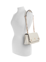 Guess YESBA CONVERTIBLE FLAP - Bandolera - Cream White
