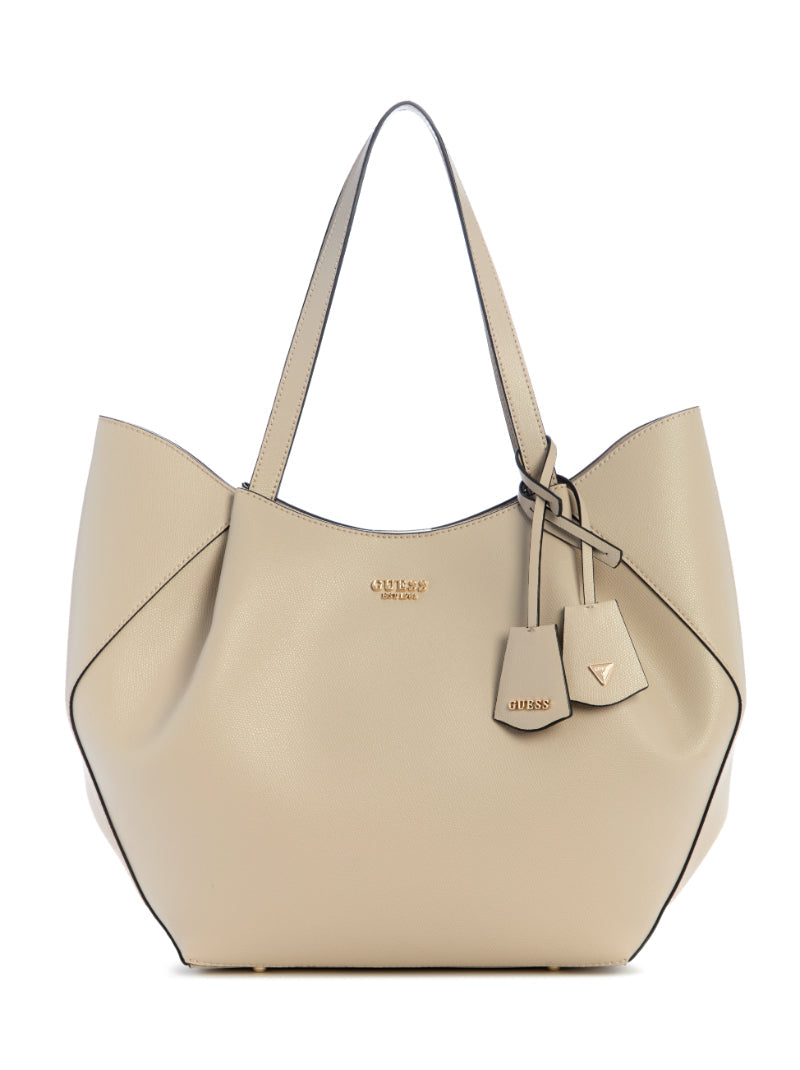 GUESS borsa shopper Amorette 2 in 1 Tote Bag Black nero GUESS borsa shopper Amorette 2 in 1 Tote Bag Black nero
