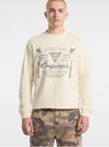 เสื้อสเว็ตเตอร์ผู้ชาย GUESS Originals Eco Lightweight Crewneck