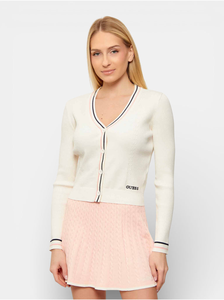 Varsity 81 Cropped Cardigan – GUESS Thailand