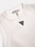 Small Triangle Logo Sweater Top 
