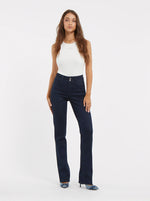 Dyed Shape Up High-Rise Straight Jeans