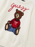 สเวตเตอร์ Bear Front Embroidery Sweater