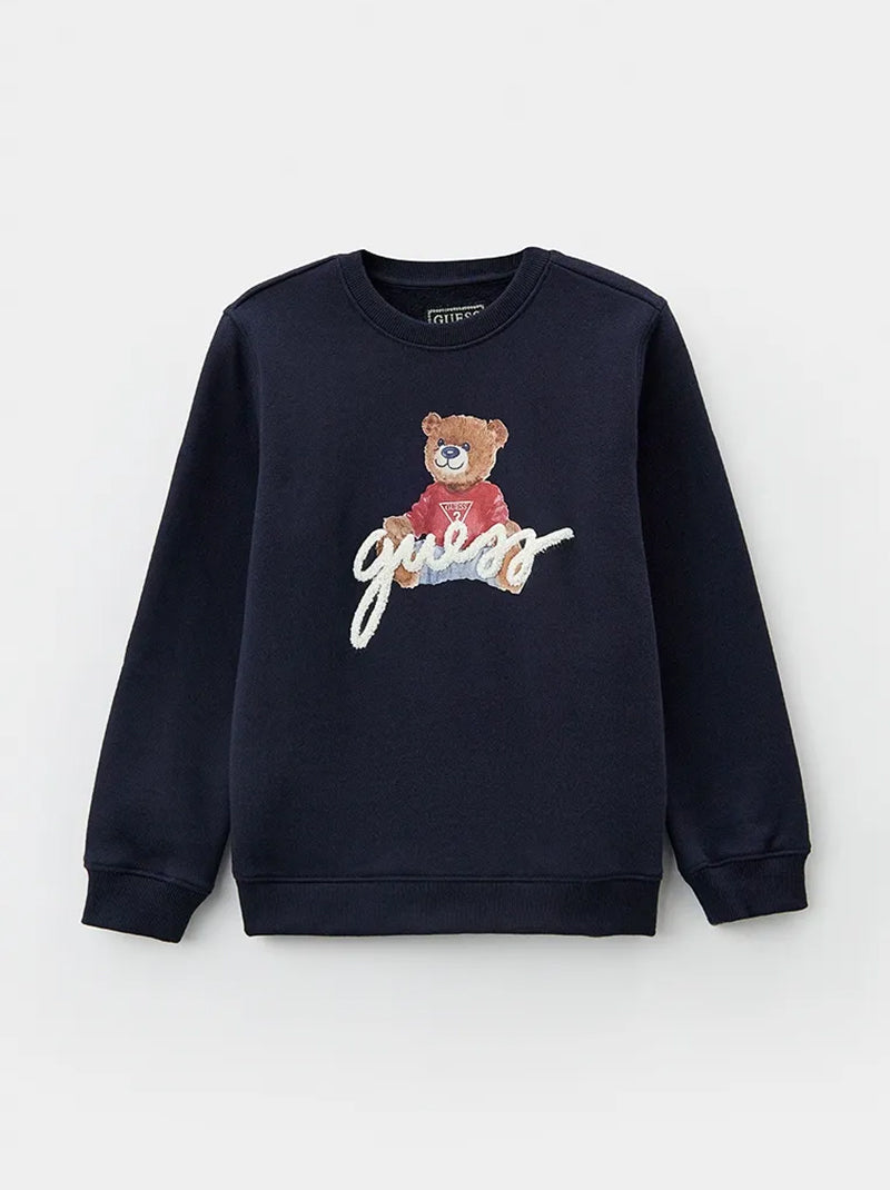 สเวตเชิ้ต Bear Front Print Sweatshirts