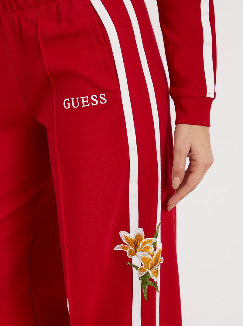 Guess red pants best sale