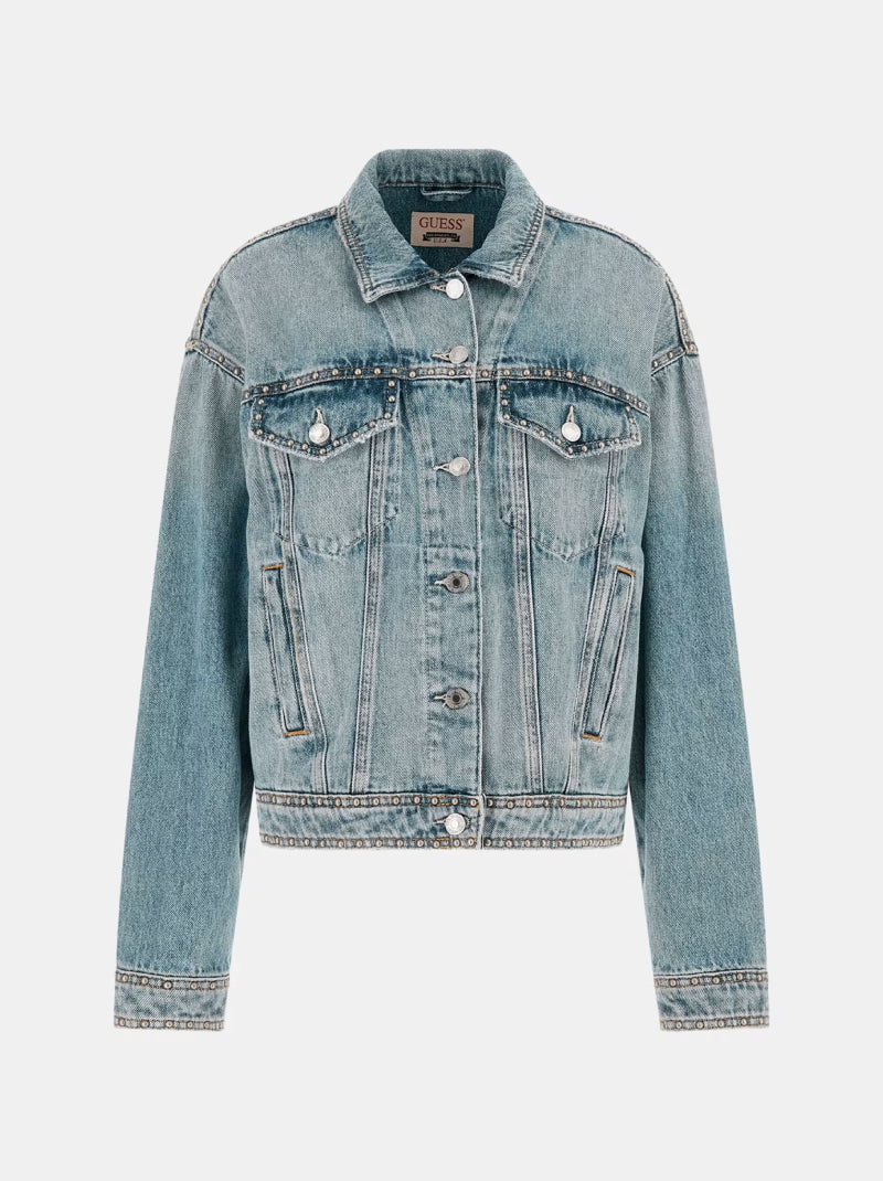 Guess oversized denim jacket hotsell