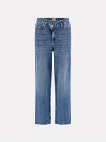 กางเกงยีนส์ขายาว Hollis High-Rise Straight Jeans