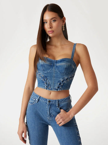 คอร์เซ็ทผู้หญิง Marsy Bustier – GUESS Thailand