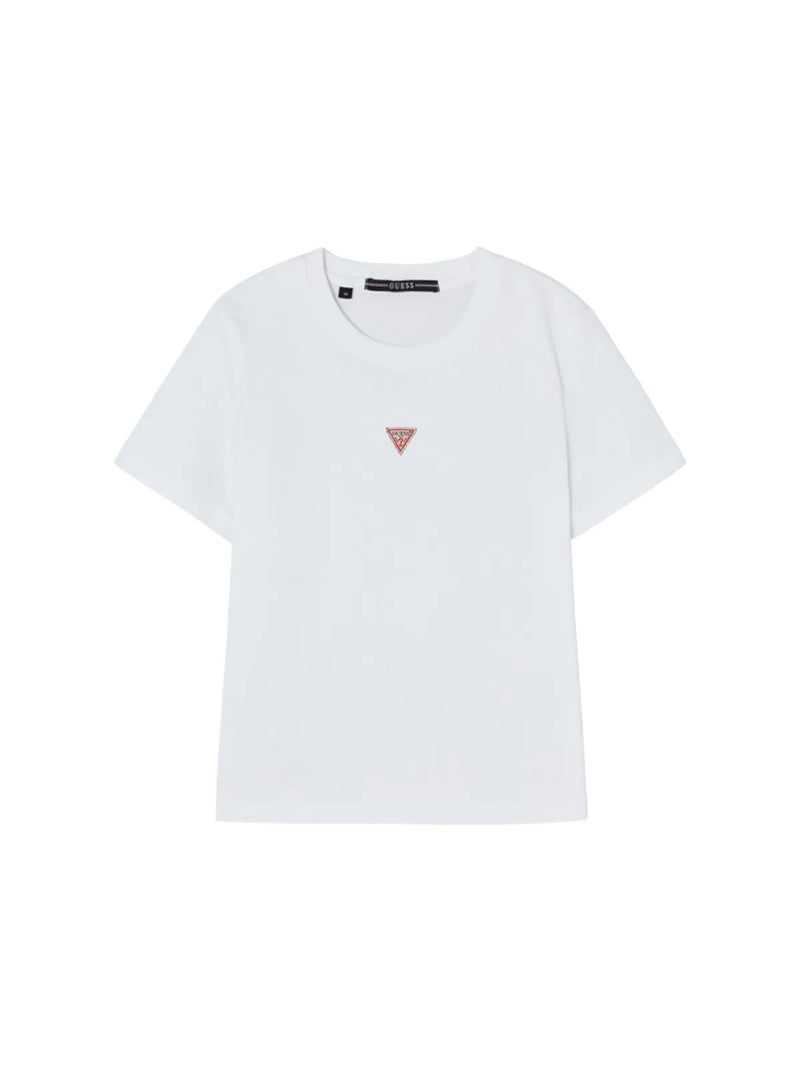 GUESS X HYUNJIN Round Neck Mini Triangle Logo – GUESS Thailand