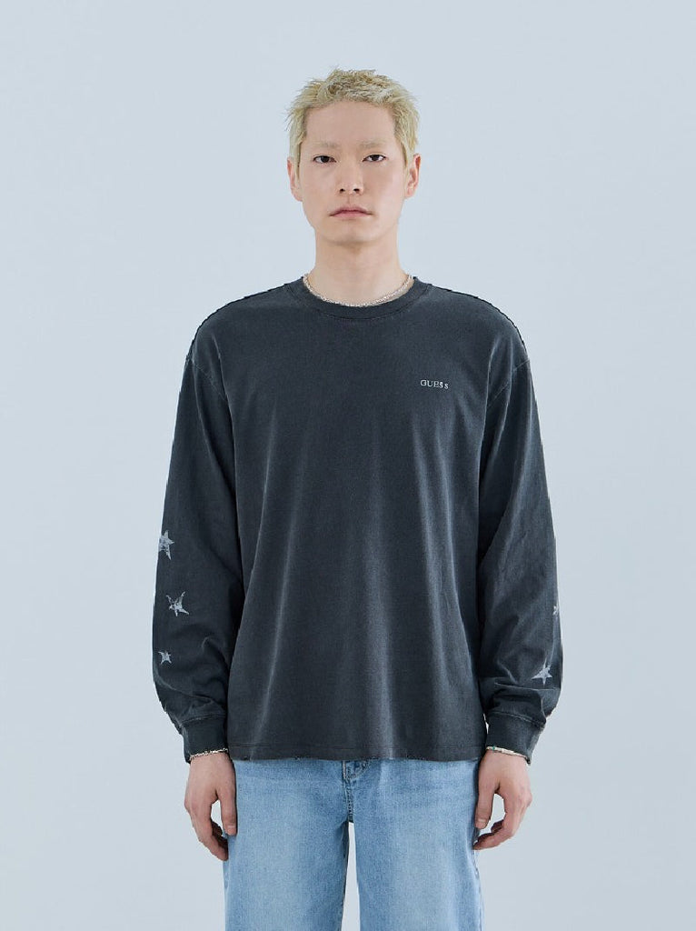 【新品・未開封】GUESS 星柄 Tシャツ Lサイズ ヒョンジン hyunjin GUESS X HYUNJIN Star Long Sleeve T-Shirt – GUESS Thailand