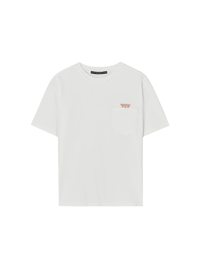 GUESS X HYUNJIN Unisex Mini Original Triangle T-Shirt – GUESS Thailand