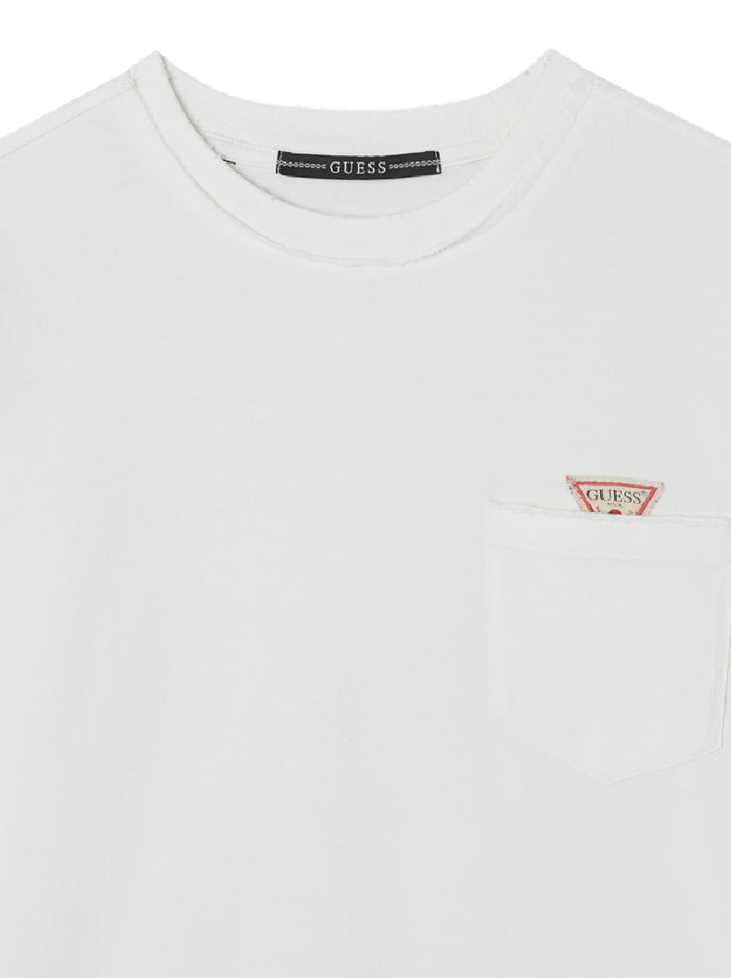GUESS X HYUNJIN Unisex Mini Original Triangle T-Shirt – GUESS Thailand