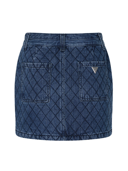 Women's Quilted Mini Skirt