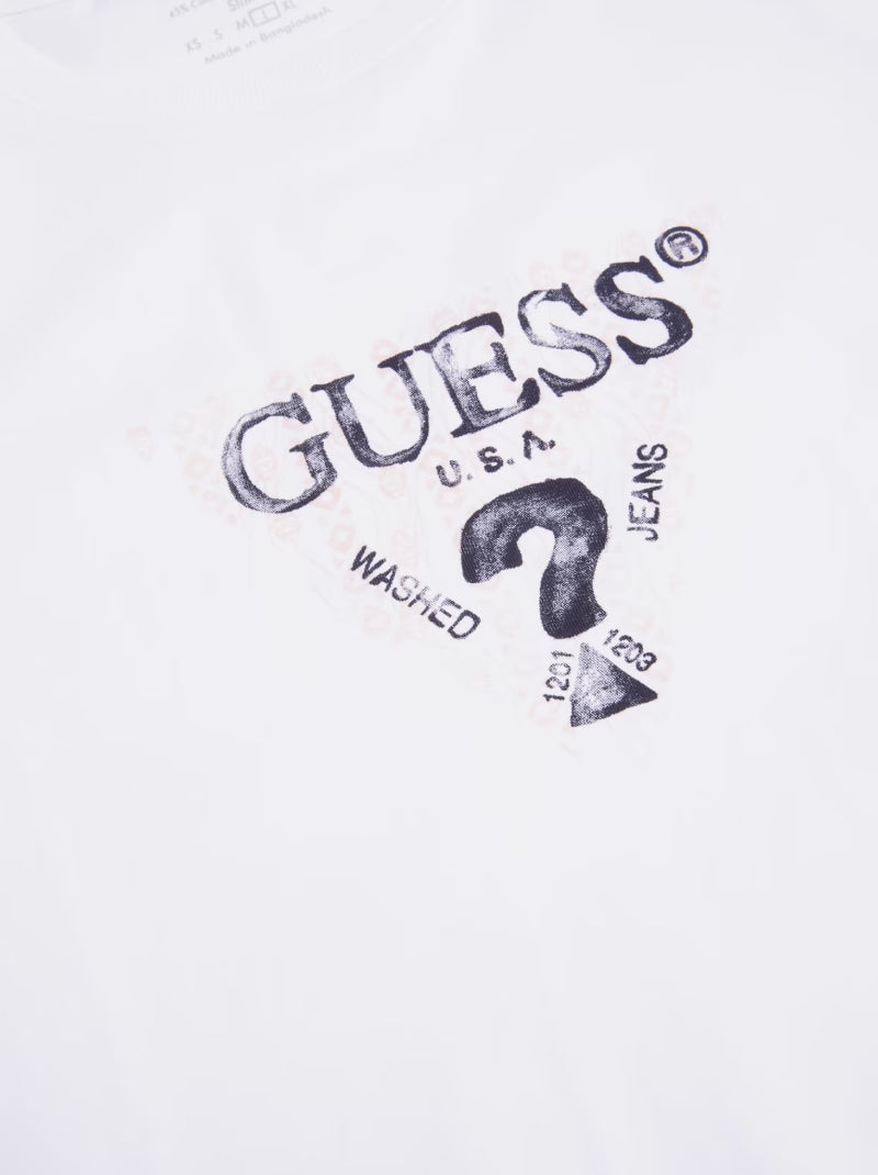 เสื้อยืด Guess Geo Triangle Tee