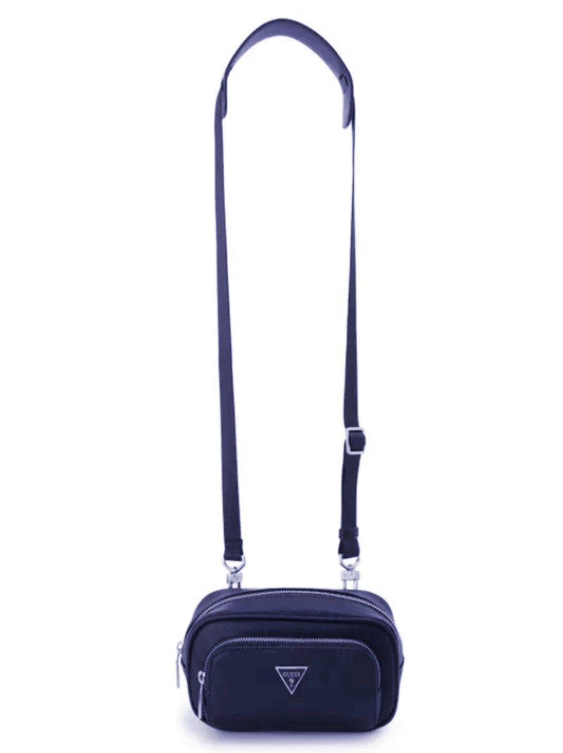 กระเป๋าสะพายผู้ชาย Certosa Saffiano Eco Mini Crossbody – GUESS